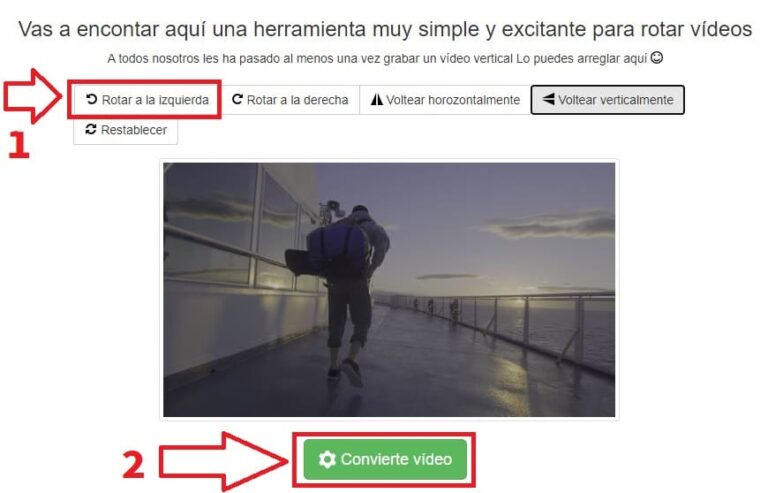 Como GIRAR Un Vídeo Sin Programas Gratis Y Rápido 2024