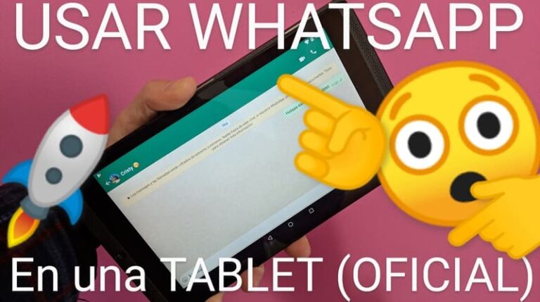 Como Instalar Whatsapp En Tablet Oficial