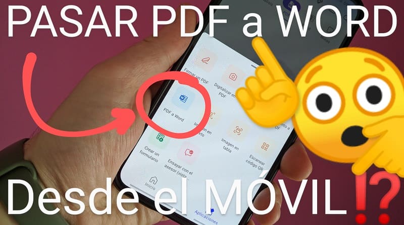 Como Convertir Pdf A Word Desde El M Vil