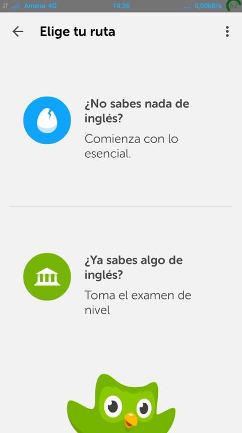 aplicación Android para aprender inglés