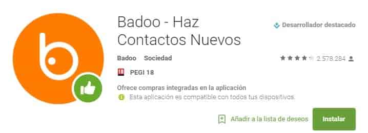 Badoo 100 mejores aplicaciones android gratis Badoo 100 mejores aplicaciones android gratis