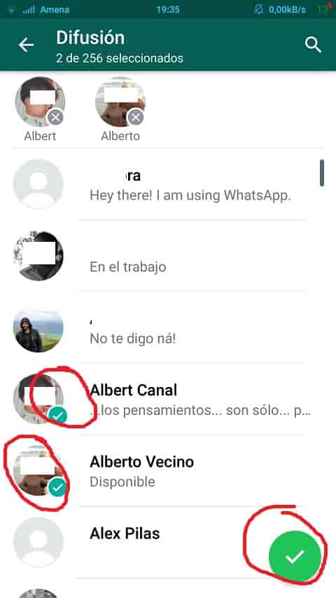 Cómo enviar un mensaje de Whatsapp