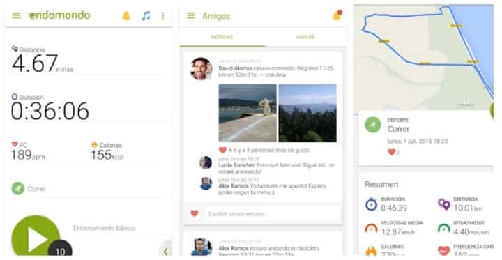 aplicaciones para caminar endomondo-min aplicaciones para caminar