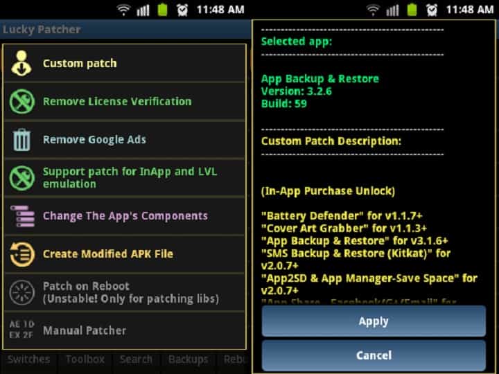 lucky patcher android