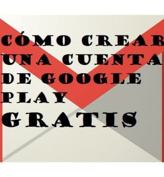 crear una cuenta en google Play Store