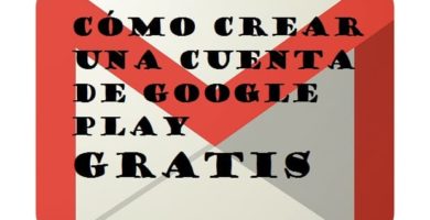 crear una cuenta en google Play Store