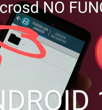 microsd no aparece android 11.