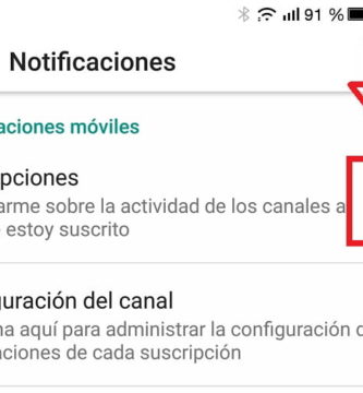 Desactivar Las Notificaciones De YouTube En Android