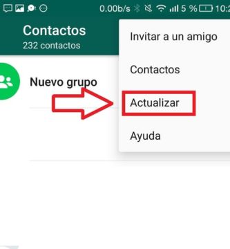 Actualizar Contactos De WhatsApp