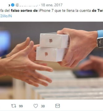 identificar falsos sorteos en twitter