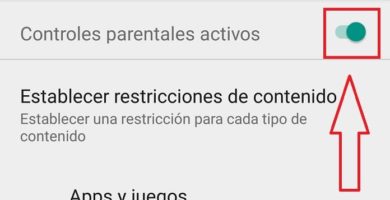 configurar el control parental en google play