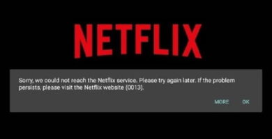 Código DE ERROR 1001 De Netflix