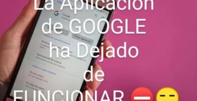 la app de google ha dejado de funcionar.