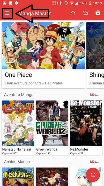 manga master la mejor app para leer manga