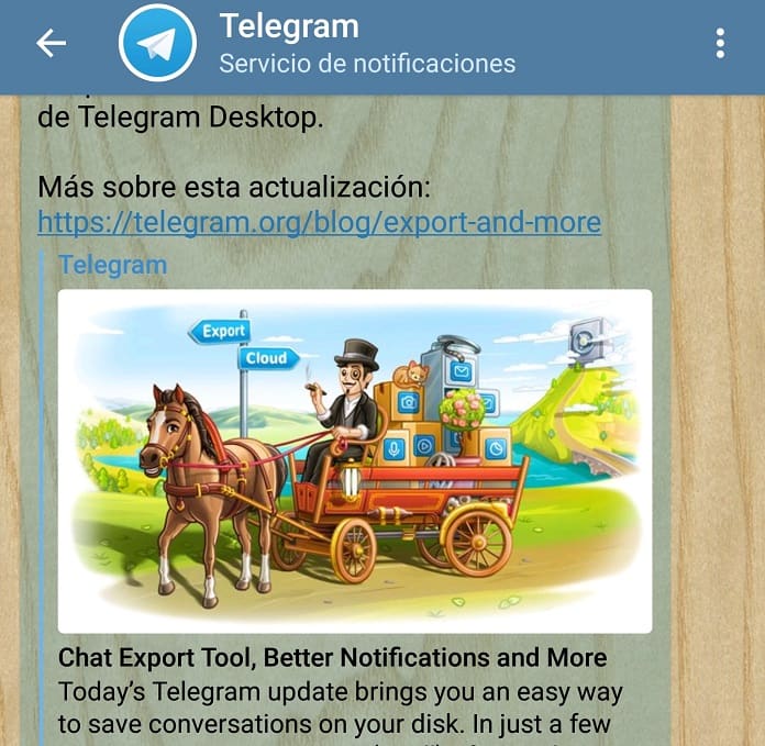 chats transparente en telegram