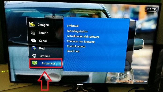Código De Asistencia Samsung Smart TV.