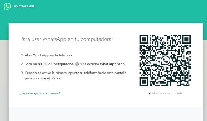 Se puede usar Whatsapp sin código qr ?.