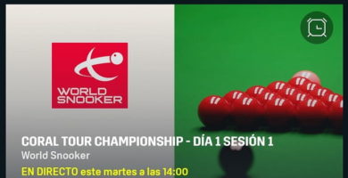 cuadro campeonato del mundo de snooker