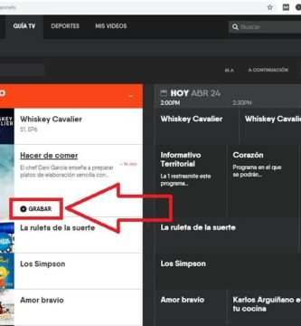 grabar un programa en fubotv.