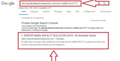 comprobar indexacion google