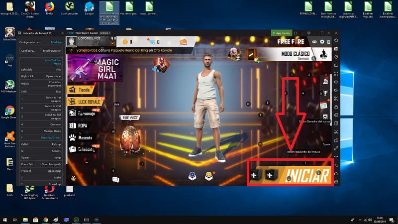 Como Jugar Al Free Fire En Pc Gratis 2021