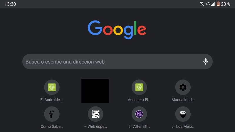 modo oscuro chrome windows 10