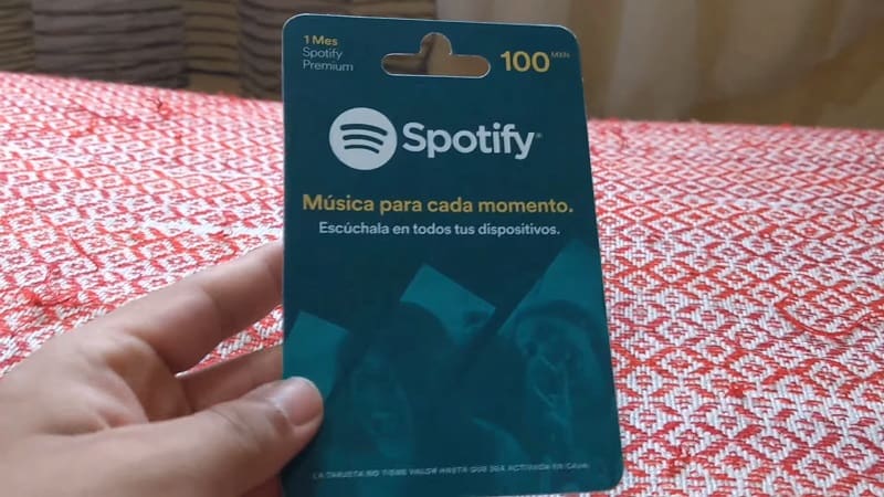 Como Canjear Una Tarjeta De Spotify Premium (Facil) 