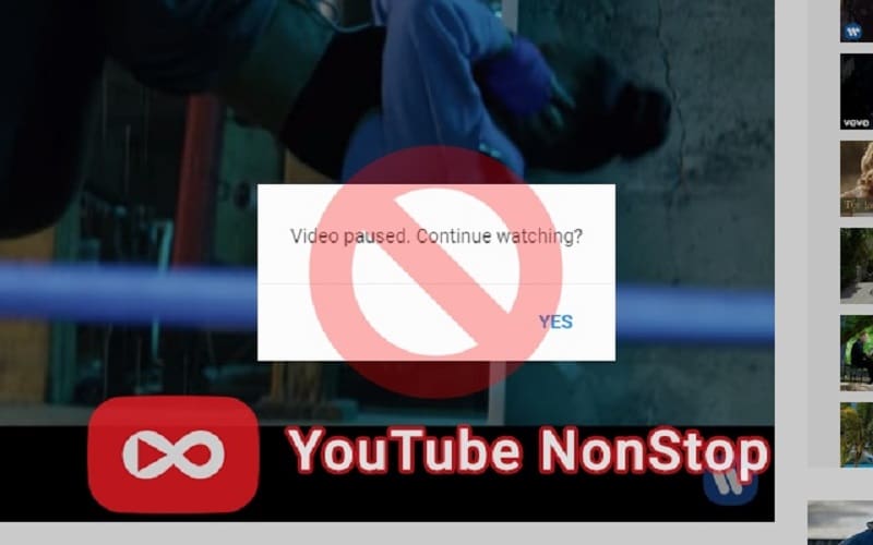 youtube se pausa solo pc