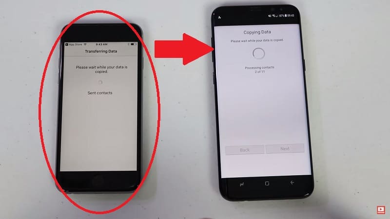 aplicacion contactos de iphone a android