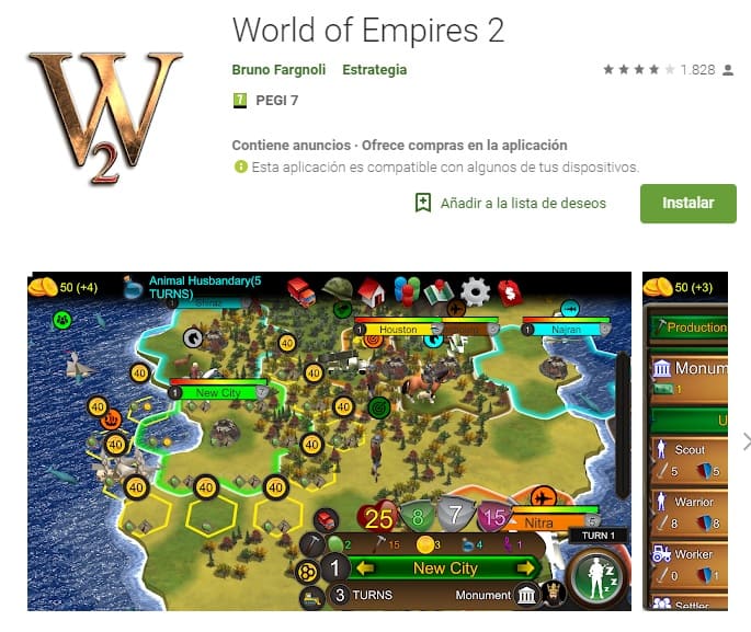juegos estilo age of empires para android