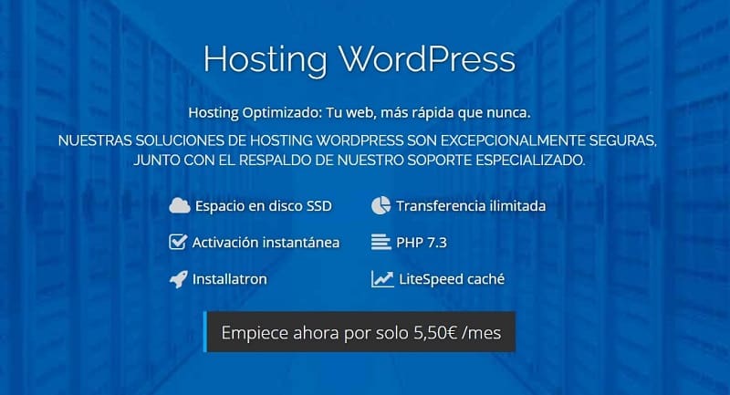 comprar hosting y dominio para wordpress