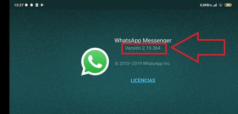saber si tengo la ultima version de whatsapp como hacer