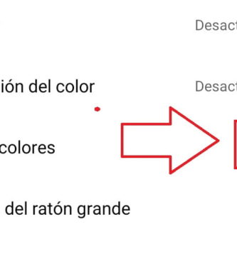 invertir colores en android