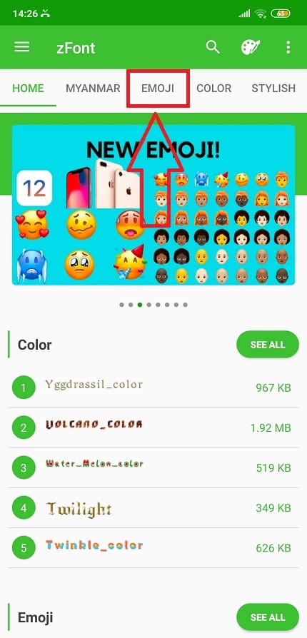 emoji ios para android