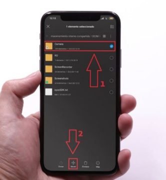 pasar fotos a la tarjeta sd