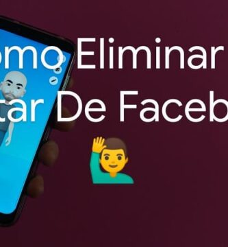 como eliminar tu avatar de facebook.