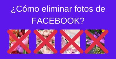 eliminar foto facebook