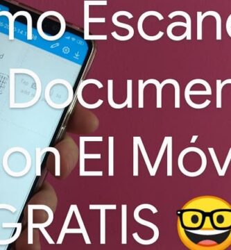 escanear documento movil