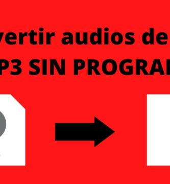 pasar audios de mp4 a mp3.