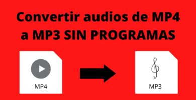 pasar audios de mp4 a mp3.