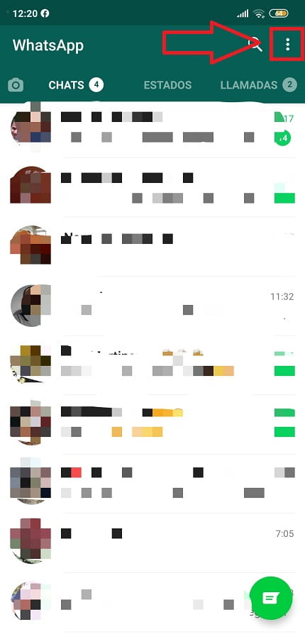 cambiar foto de perfil whatsapp android