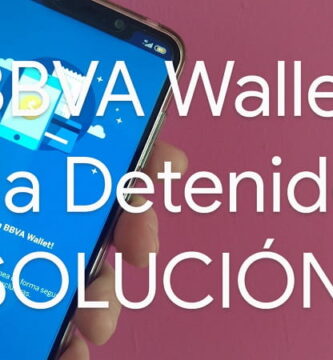 bbva wallet se detiene.