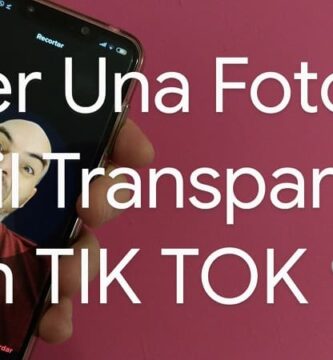 poner una foto de perfil de tiktok transparente.