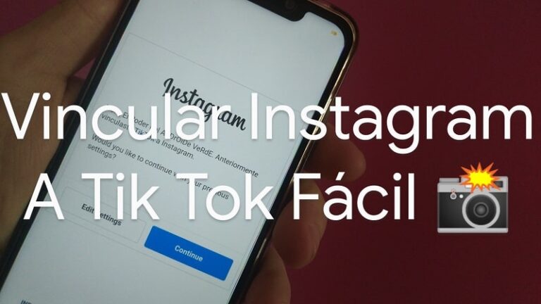 ≫ Como AÑADIR Instagram A Tik Tok Fácil Y Rápido 2024