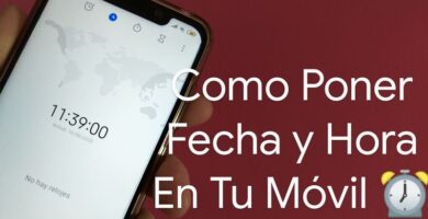 como cambiar la hora en tu celular