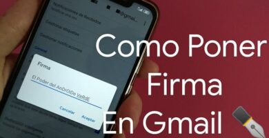 configurar firma gmail android