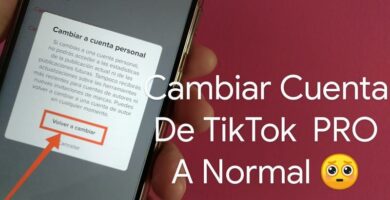 transformar cuenta de tiktok pro a personal.