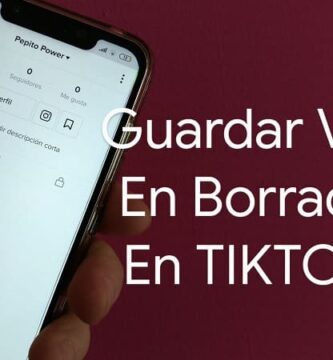 como hacer un vídeo borrador en tiktok.