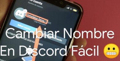cambiar nombre de usuario discord.
