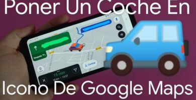 poner un icono de coche en maps.